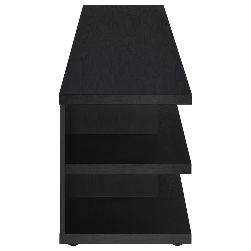 Cartmill 78-inch 2-tier TV Stand Media Console Black - 710533