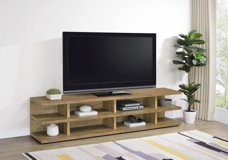 Cartmill 78-inch 2-tier TV Stand Media Console Mango - 710543