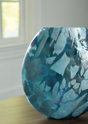 Cartshaw Iridescent Teal Vase - A2000739