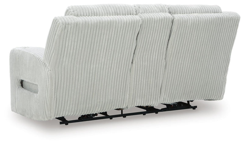 Carvara Alloy Power Reclining Sofa and Loveseat - PC64203U2