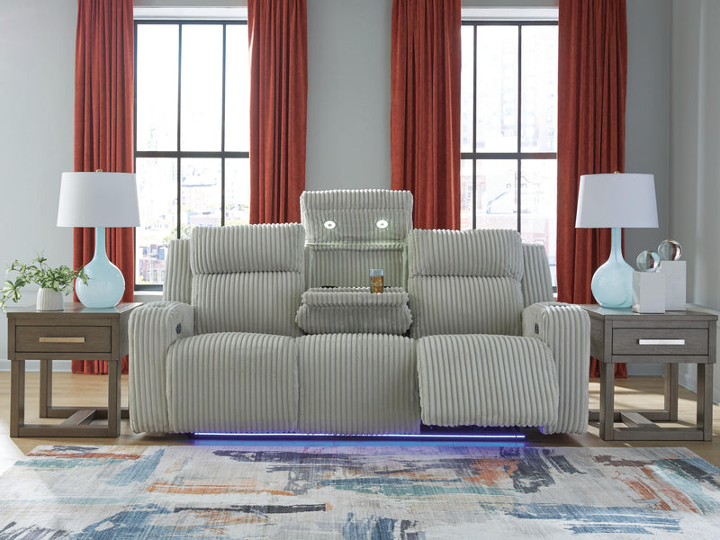 Carvara Alloy Power Reclining Sofa - PC6420315