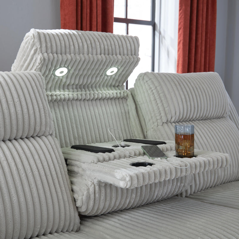 Carvara Sofa and Loveseat in Alloy - PKG022058