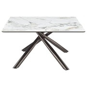 Carvell 2-piece Square Coffee and End Table Set Mirage White - 708138-S2