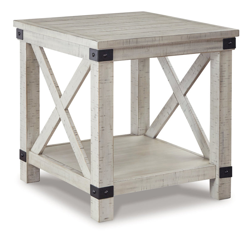 Carynhurst 2 End Tables in Whitewash - PKG010569