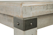 Carynhurst Coffee Table with 2 End Tables in White Wash Gray - PKG007153