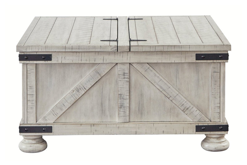 Carynhurst Whitewash Coffee Table - Gate FurnitureCoffee Table