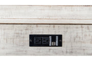 Carynhurst Whitewash Printer Stand - Gate FurniturePrinter Stand