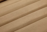 Cascade 72" Velvet Upholstered Fabric Upholstered Loveseat in Camel - 192Camel-L