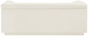 Cascade 72" Velvet Upholstered Fabric Upholstered Loveseat in Cream - 192Cream-L