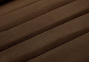 Cascade 94" Velvet Upholstered Fabric Upholstered Sofa in Brown - 192Brown-S