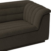 Cascade Boucle Fabric Upholstered Chair in Brown - 191Brown-C