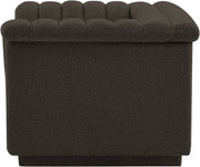 Cascade Boucle Fabric Upholstered Chair in Brown - 191Brown-C