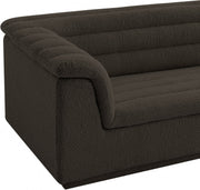 Cascade Boucle Fabric Upholstered Chair in Brown - 191Brown-C