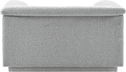 Cascade Boucle Fabric Upholstered Chair in Grey - 191Grey-C