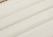 Cascade Velvet Upholstered Fabric Upholstered Chair in Cream - 192Cream-C