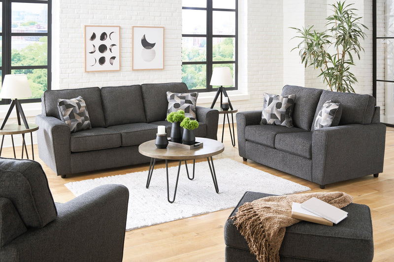 Cascilla Slate Living Room Set - Gate FurnitureLiving Room Set