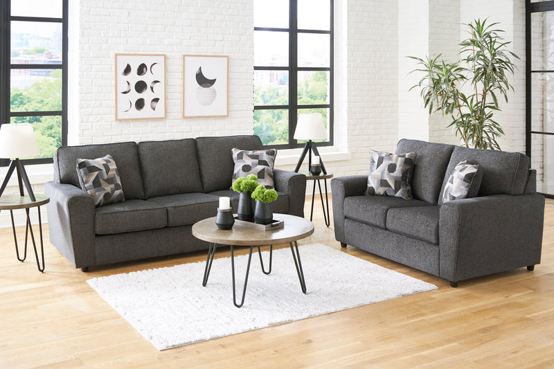Cascilla Slate Living Room Set - Gate FurnitureLiving Room Set