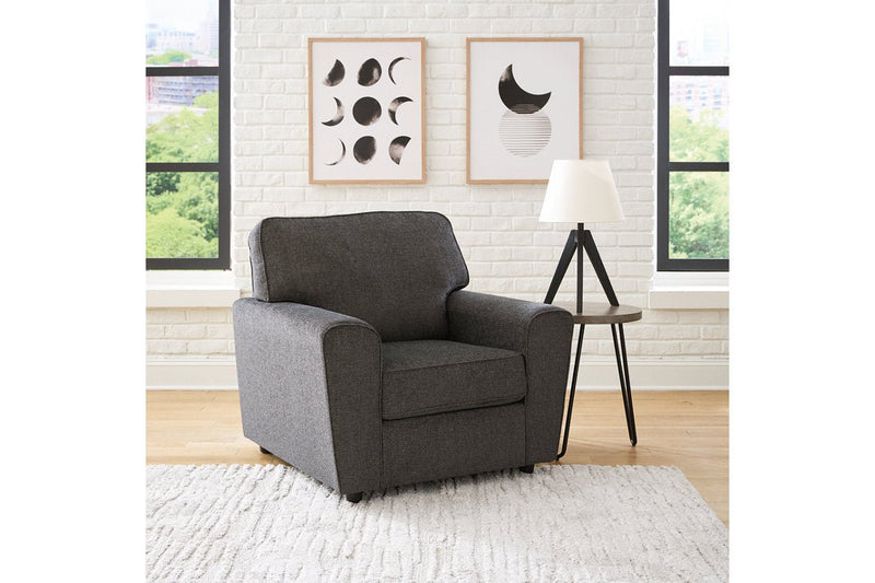 Cascilla Slate Sofa Chaise and Chair - Gate FurnitureSectional