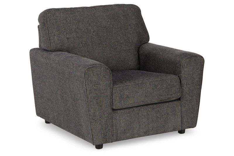Cascilla Slate Sofa Chaise and Chair - Gate FurnitureSectional