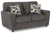 Cascilla Slate Sofa Chaise and Loveseat - Gate FurnitureSectional