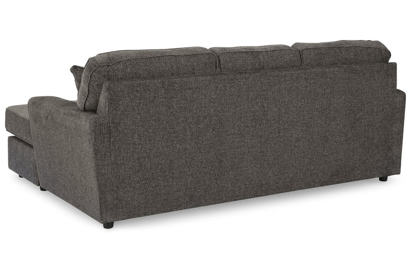 Cascilla Slate Sofa Chaise and Loveseat - Gate FurnitureSectional