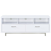 Casey 2-drawer Engineered Wood 60-inch TV Stand White - 701972