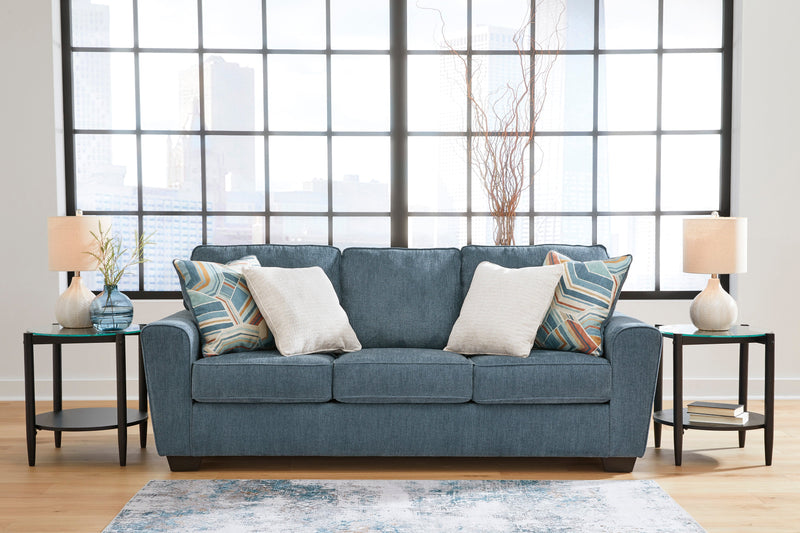 Cashton Blue Living Room Set - Gate FurnitureLiving Room Set