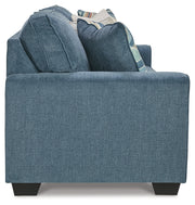 Cashton Sofa and Loveseat in Blue - PKG015052