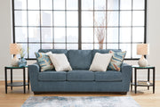 Cashton Sofa and Loveseat in Blue - PKG015052