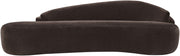 Caspian 101" Chenille Fabric Upholstered Sofa in Brown - 44033Brown-S