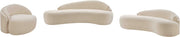 Caspian 79" Chenille Fabric Upholstered Loveseat in Beige - 44033Beige-L