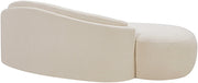 Caspian 79" Chenille Fabric Upholstered Loveseat in Beige - 44033Beige-L