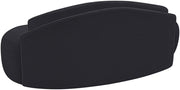 Caspian 79" Chenille Fabric Upholstered Loveseat in Black - 44033Black-L