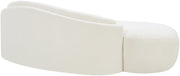 Caspian 79" Chenille Fabric Upholstered Loveseat in Cream - 44033Cream-L