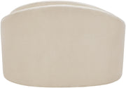 Caspian Chenille Fabric Upholstered Accent Chair in Beige - 44033Beige-C