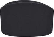 Caspian Chenille Fabric Upholstered Accent Chair in Black - 44033Black-C