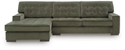 Caspian-Town Olive 2-Piece Sectional with Chaise - PC61702S1