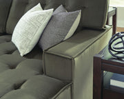 Caspian-Town Olive 2-Piece Sectional with Chaise - PC61702S1