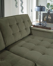 Caspian-Town Olive 2-Piece Sectional with Chaise - PC61702S1