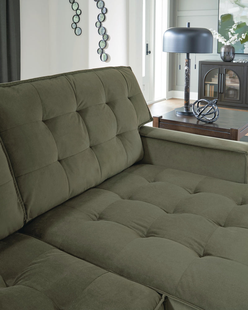 Caspian-Town Olive 2-Piece Sectional with Chaise - PC61702S1