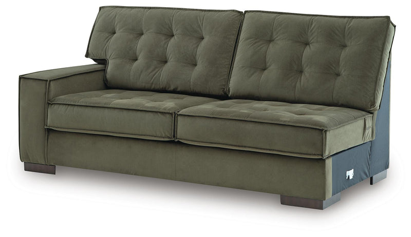 Caspian-Town Olive Left-Arm Facing Sofa - PC6170266