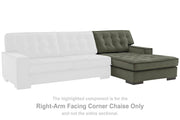 Caspian-Town Olive Right-Arm Facing Corner Chaise - PC6170217