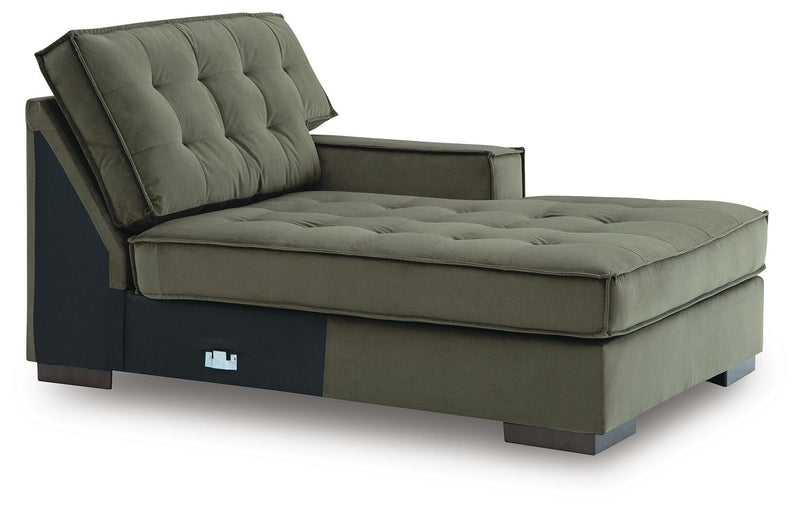 Caspian-Town Olive Right-Arm Facing Corner Chaise - PC6170217