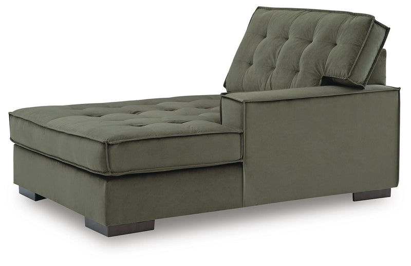 Caspian-Town Olive Right-Arm Facing Corner Chaise - PC6170217