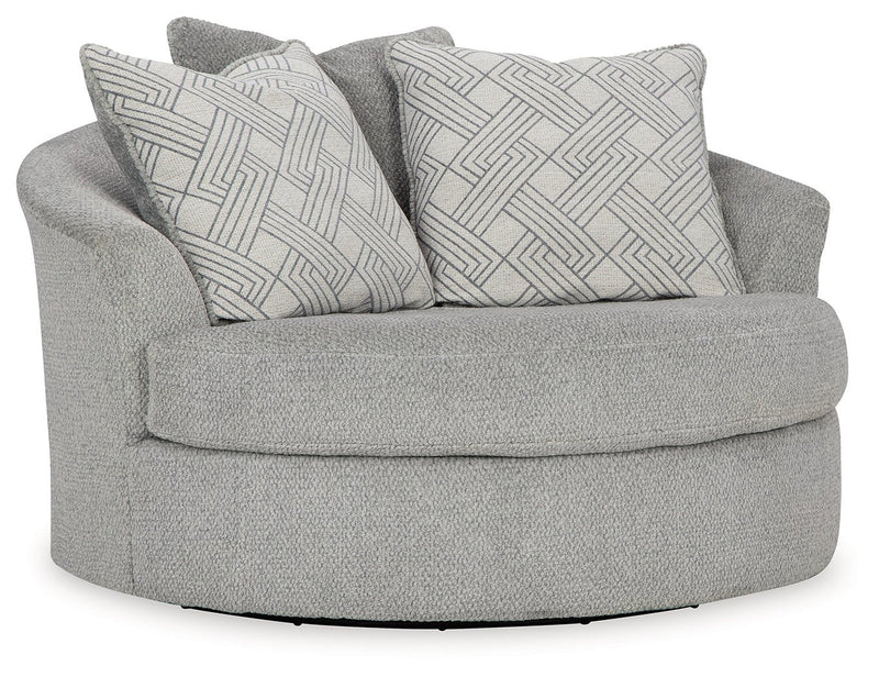Casselbury Oversized Swivel Accent Chair - Gate FurnitureChair