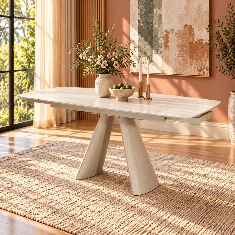 Cassian Dining Table w/Ceramic Top - DN05535