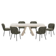 Cassian Dining Table w/Ceramic Top - DN05535