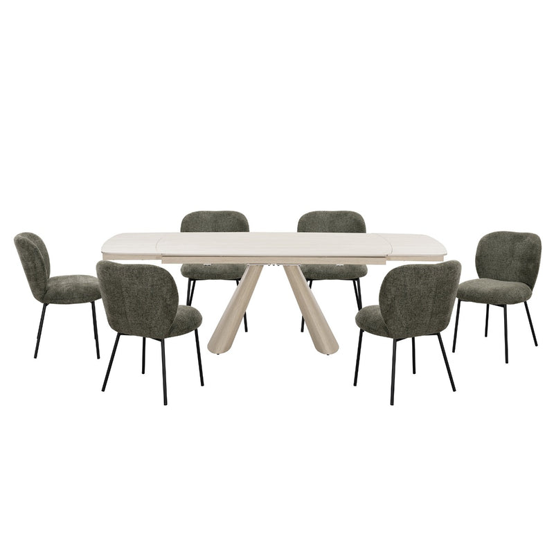 Cassian Dining Table w/Ceramic Top - DN05535