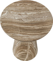Cassino Concrete Indoor/Outdoor End Table in Beige - 585Beige-ET