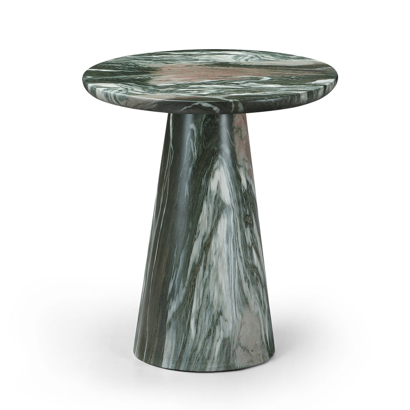 Cassino Concrete Indoor/Outdoor End Table in Green - 585Green-ET